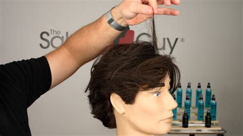 flow haircut middle part|middle part flow with taper.